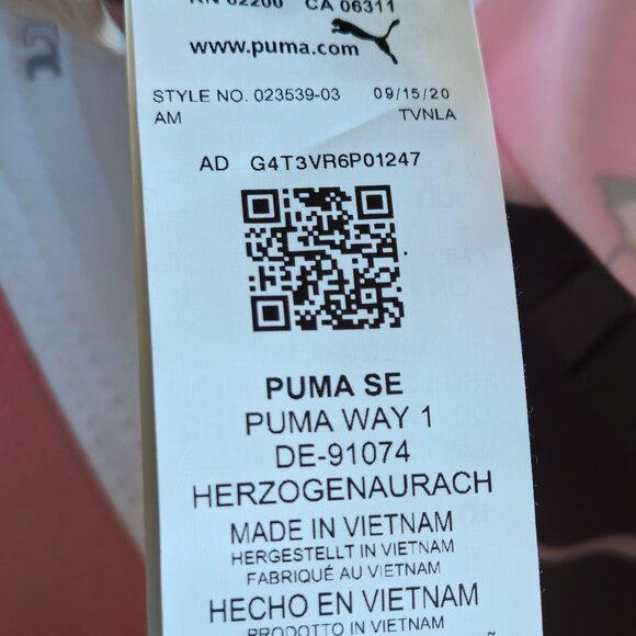 PUMA Arnold Palmer Pink Umbrella Snapback Hat NWT OSFA - Picture 8 of 9